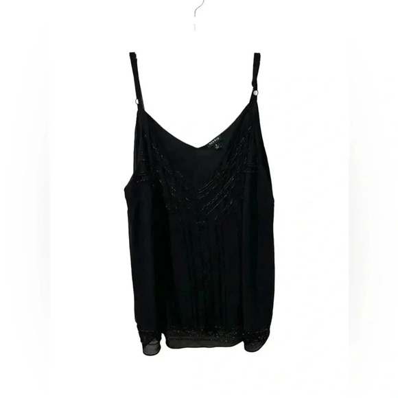 Torrid Sophie Chiffon Beaded Swing Cami tank size 3 - Picture 1 of 6